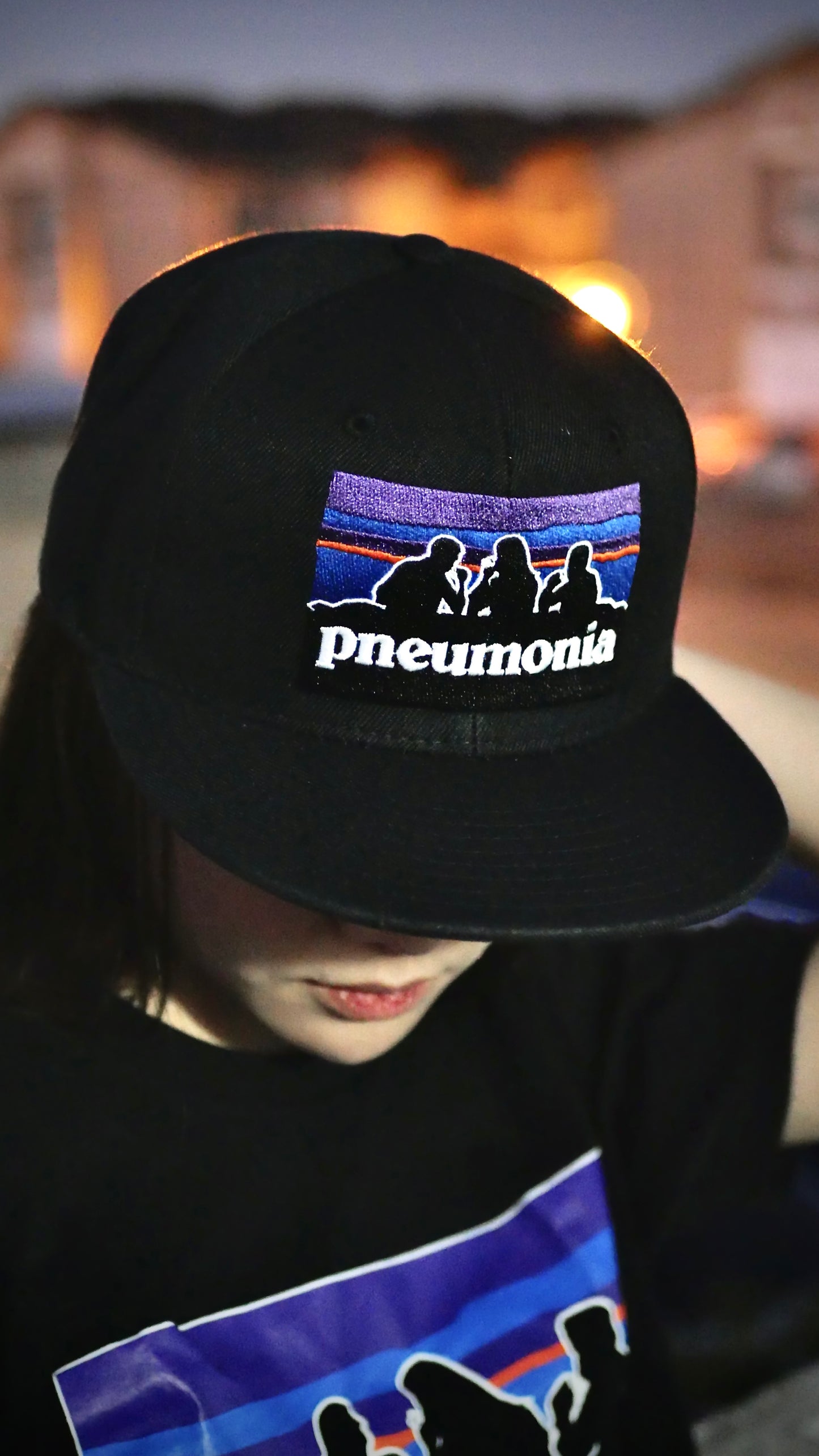 flat brim patagonia hat